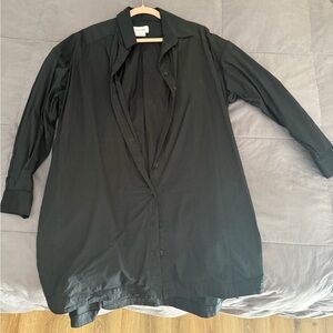 Calvin Klein Oversized Button Down Shirt